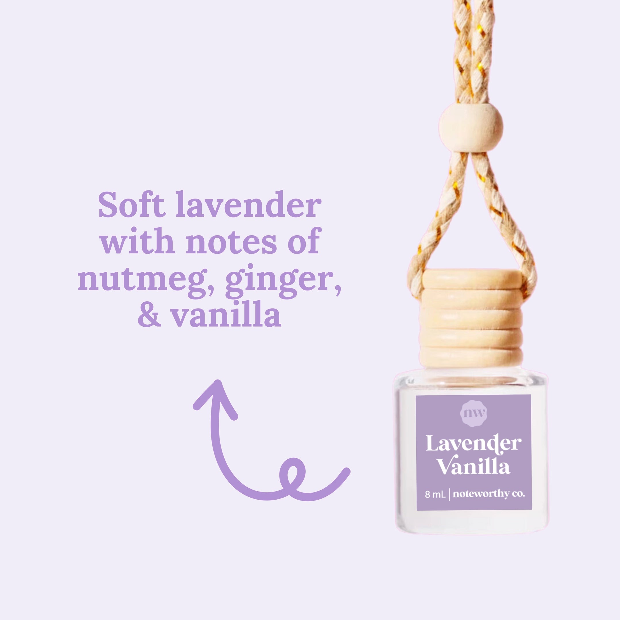 Lavender Vanilla Car Freshener